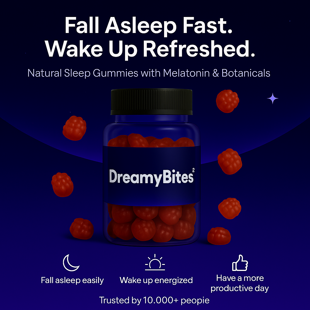 DreamyBites™ Women's Sleep Well Gummies
